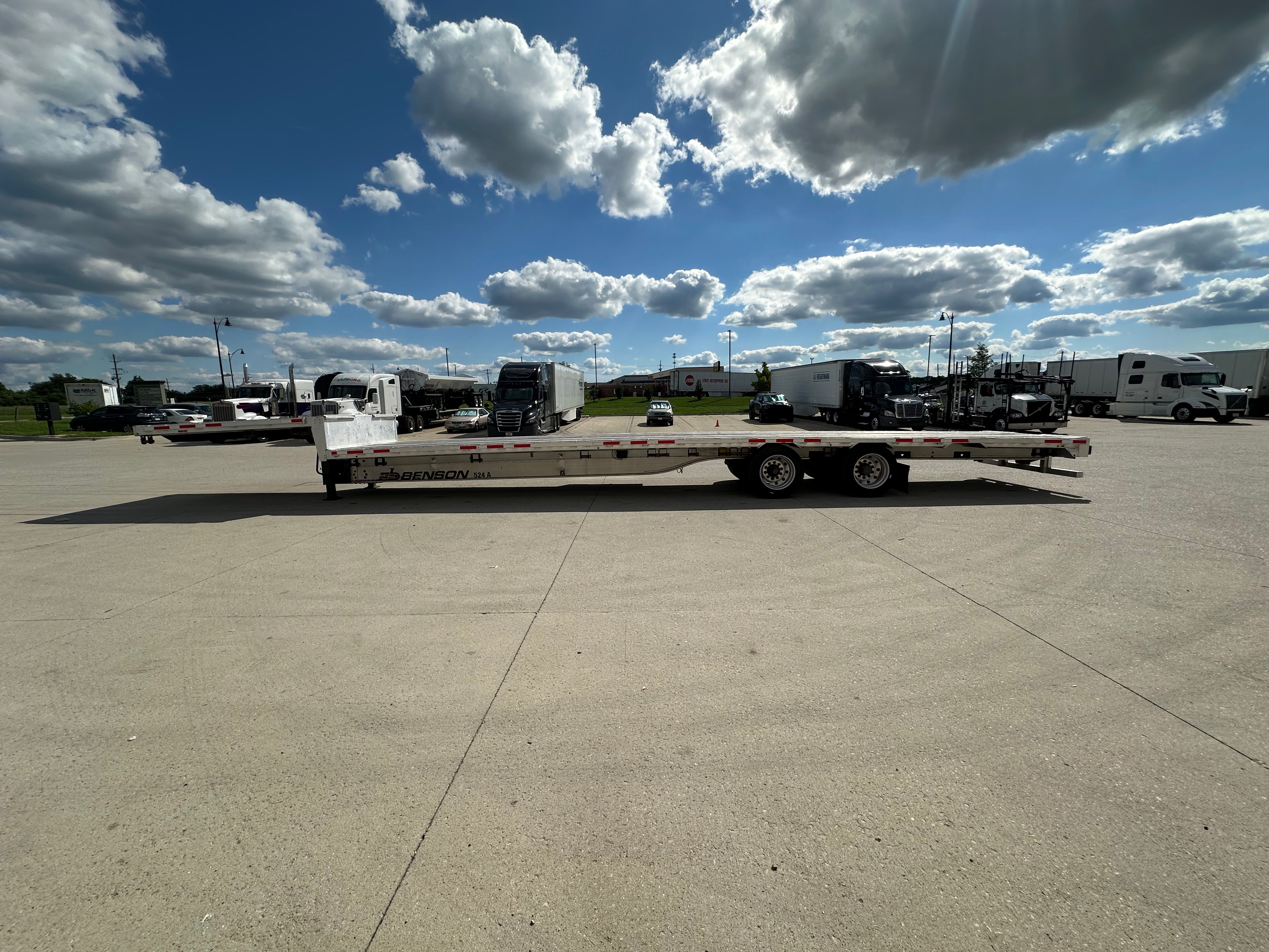 2021 Benson 524A Step Deck Route One Trailers