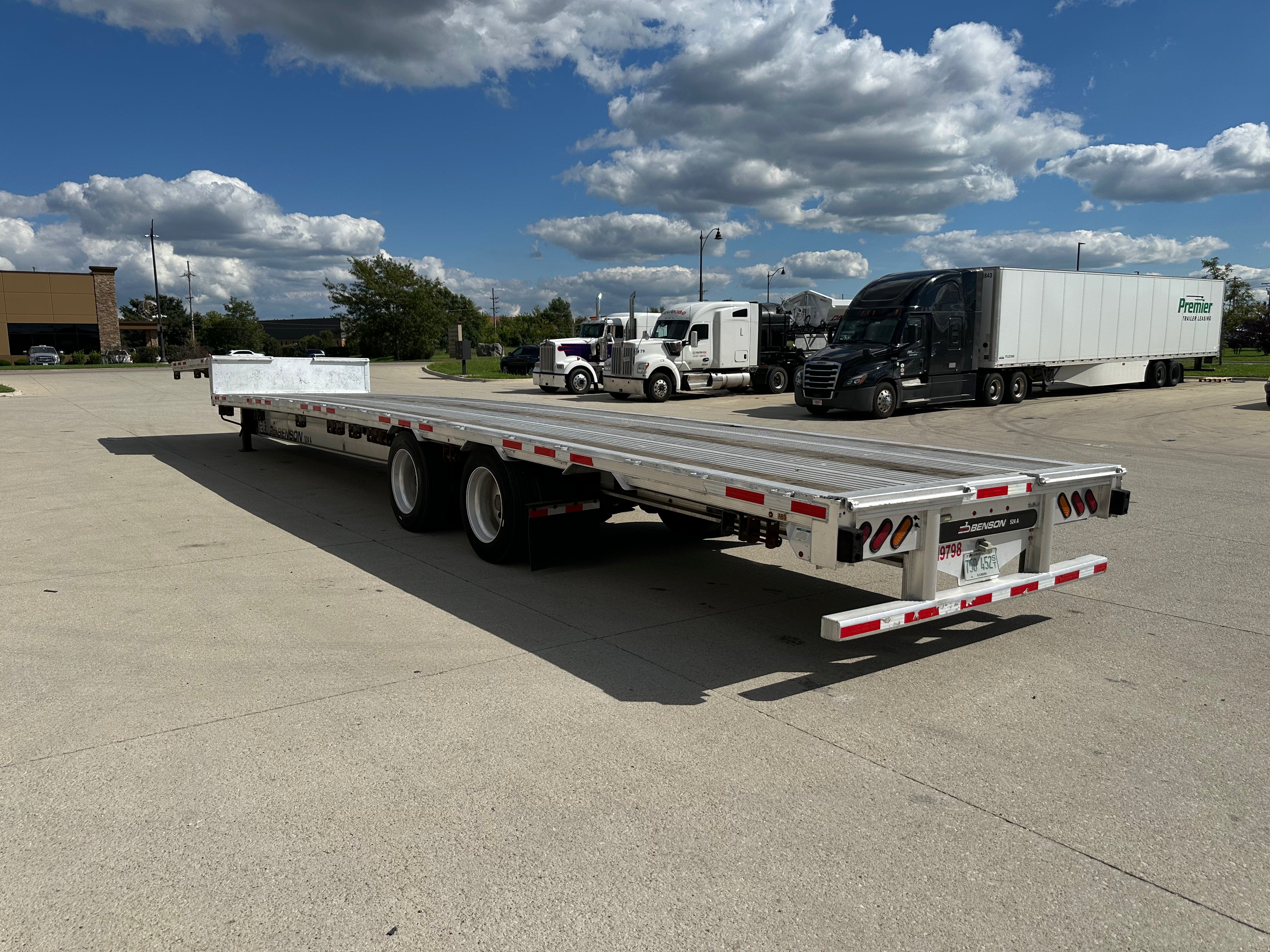 2021 Benson 524A Step Deck Route One Trailers