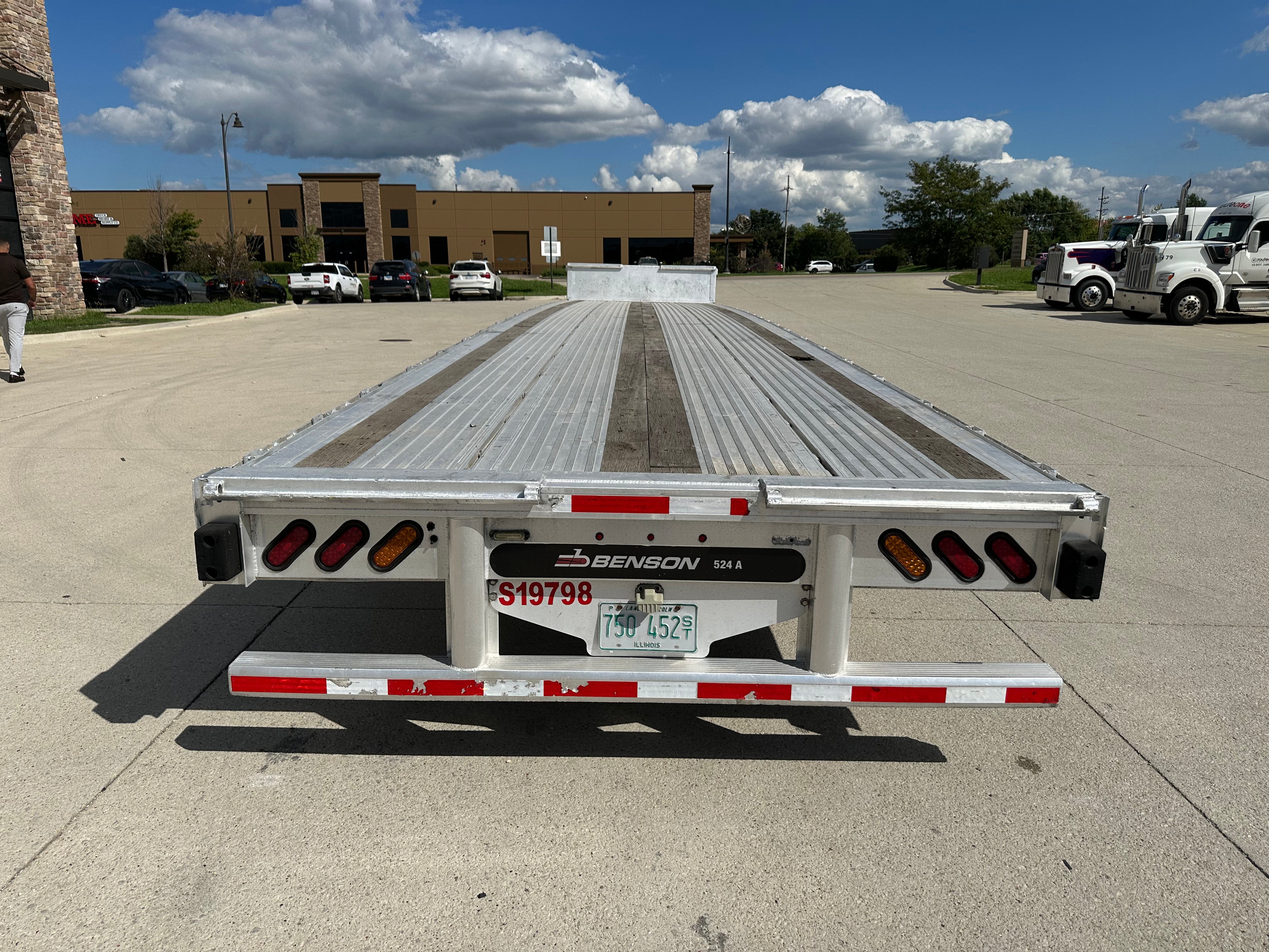 2021 Benson 524A Step Deck Route One Trailers