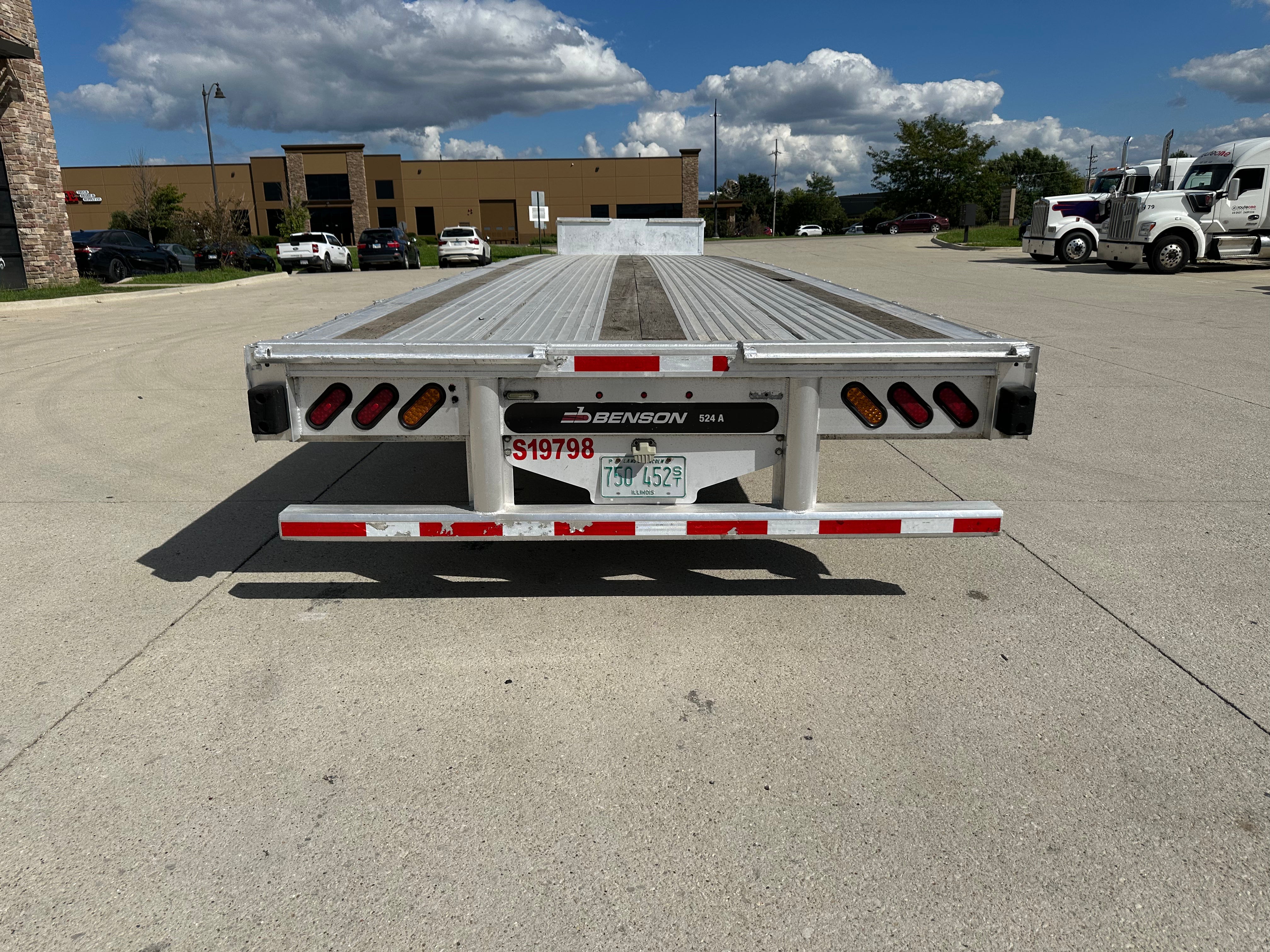 2021 Benson 524A Step Deck Route One Trailers