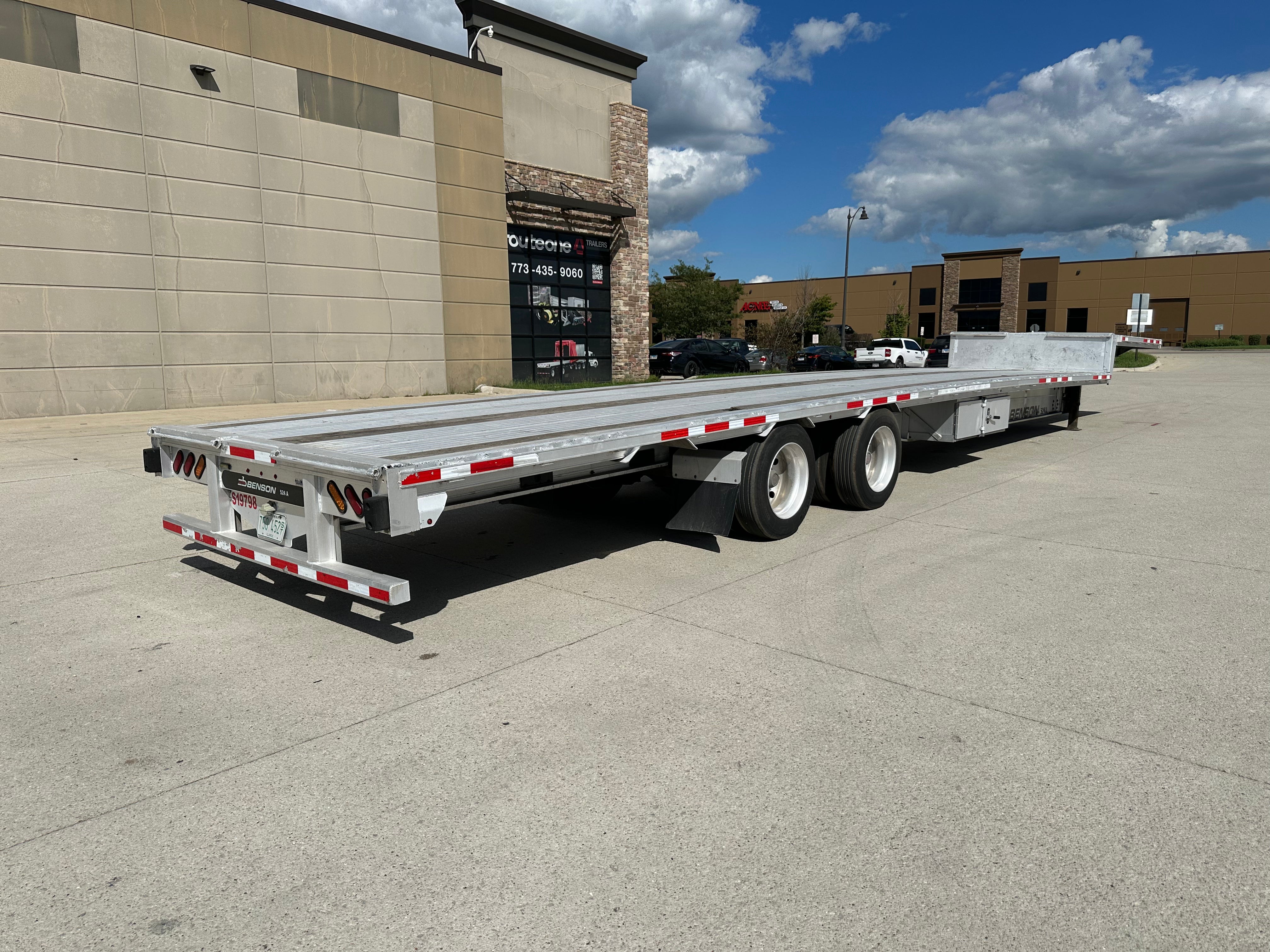 2021 Benson 524A Step Deck Route One Trailers