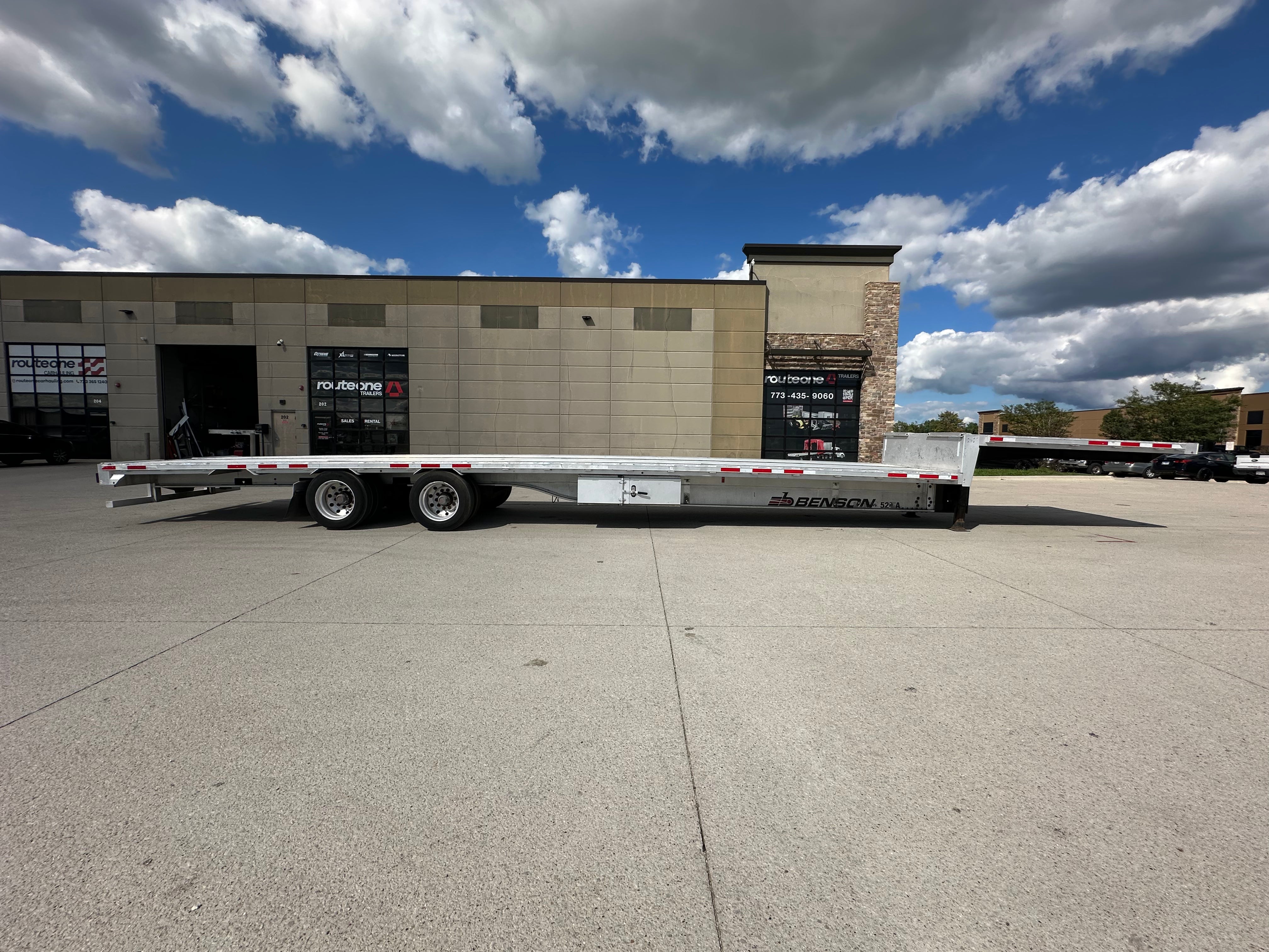 2021 Benson 524A Step Deck Route One Trailers