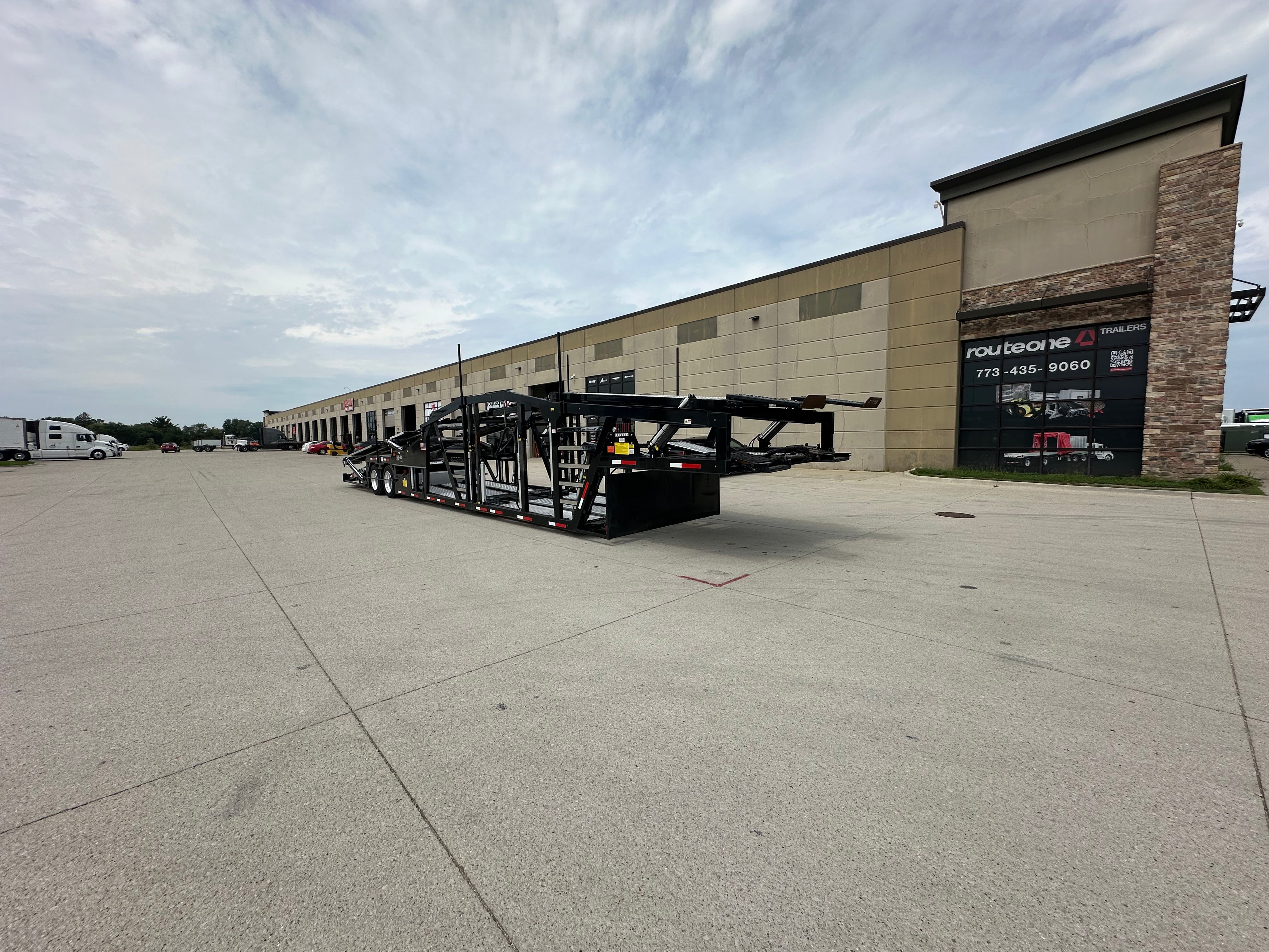 2026 Wally Mo H-8CC Car Hauler Route One Trailers