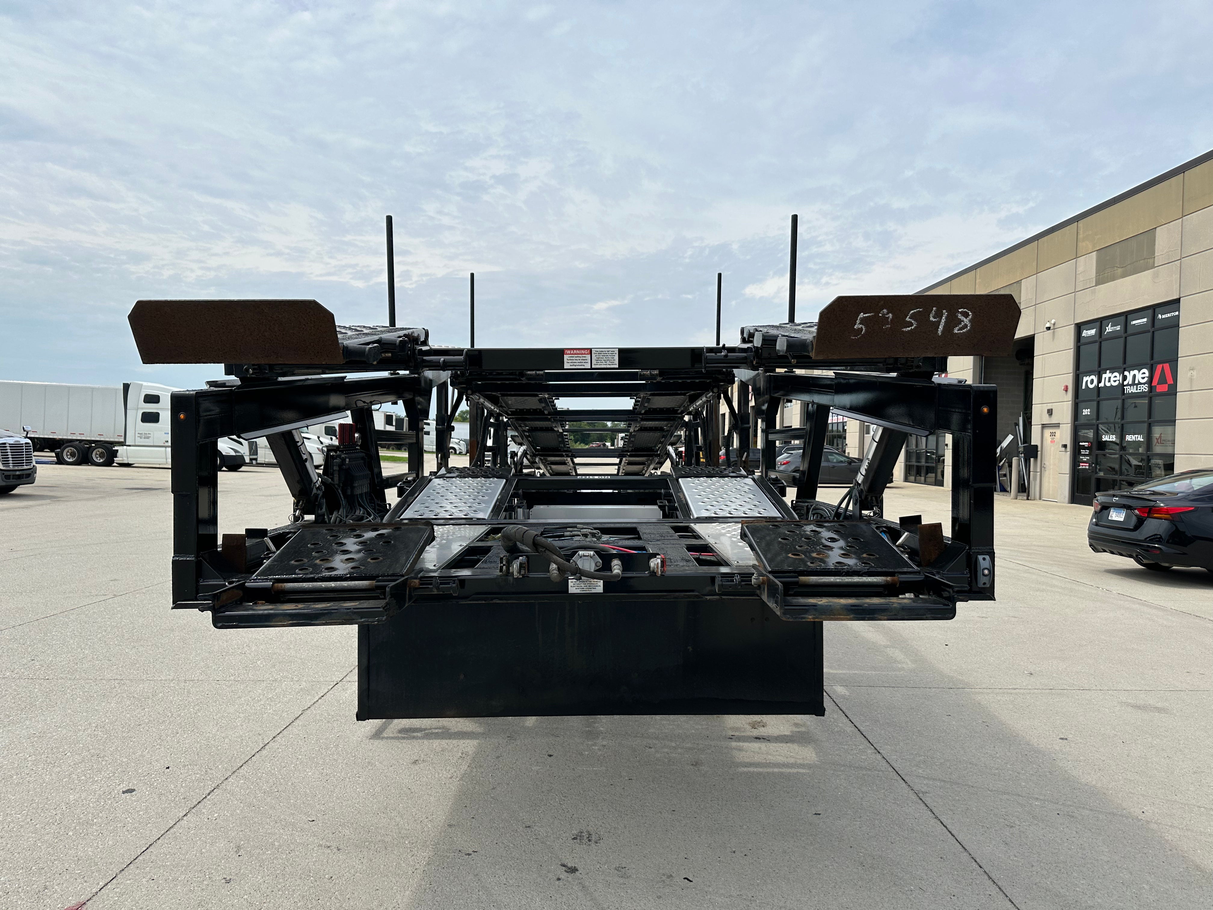 2026 Wally Mo H-8CC Car Hauler Route One Trailers