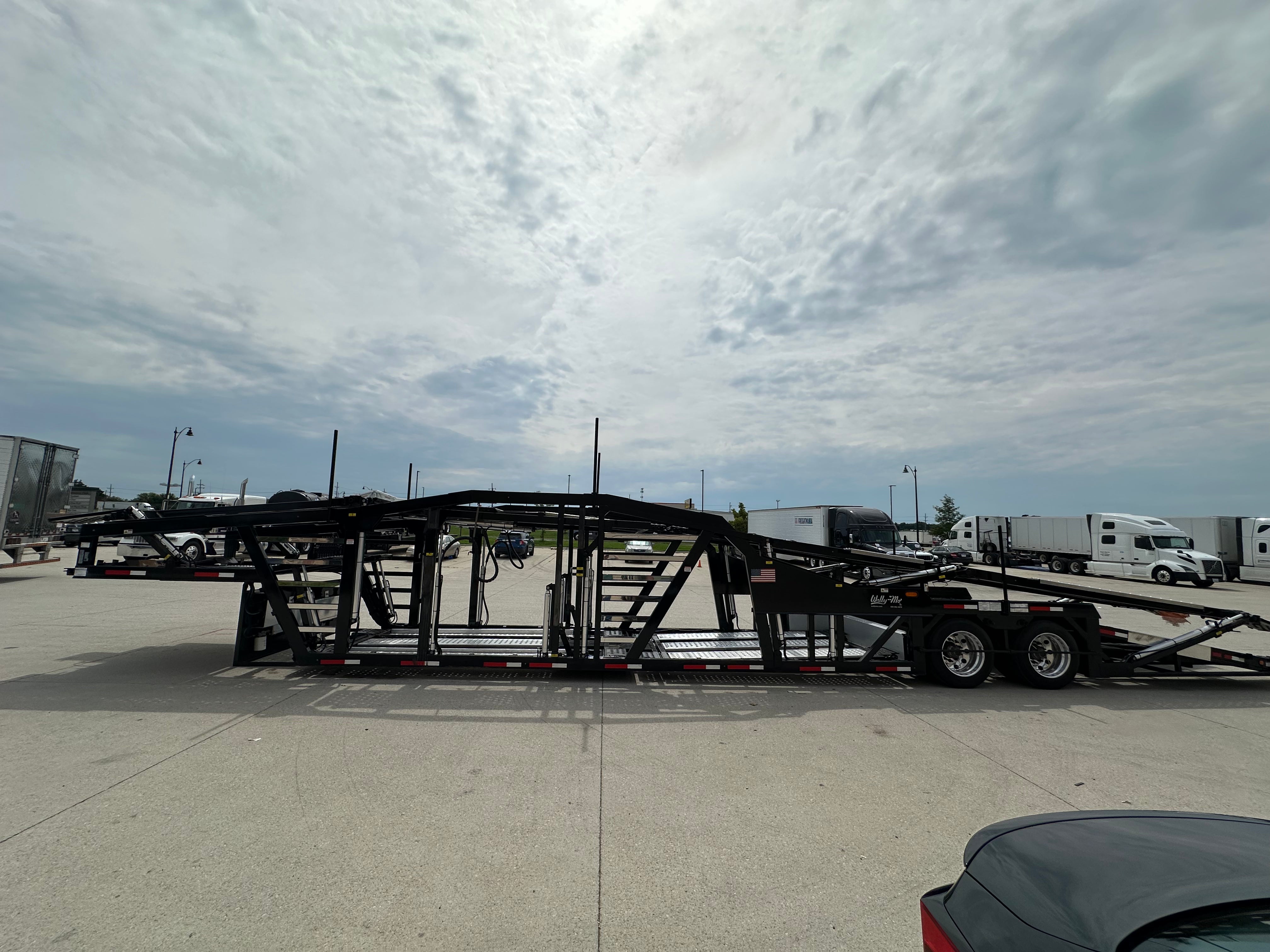 2026 Wally Mo H-8CC Car Hauler Route One Trailers