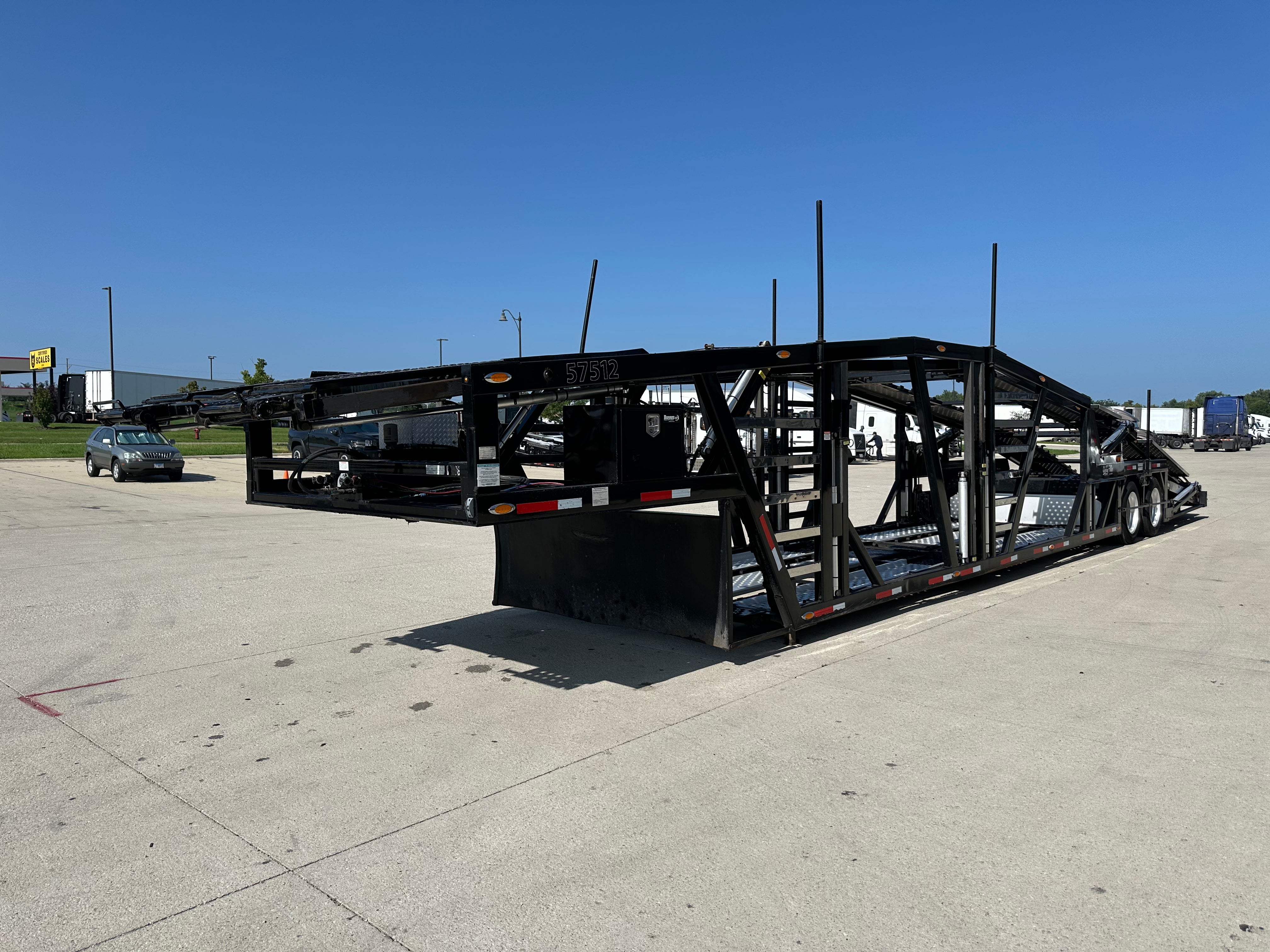 2023 Wally Mo H-7CC 7-Car Hauler Route One Trailers