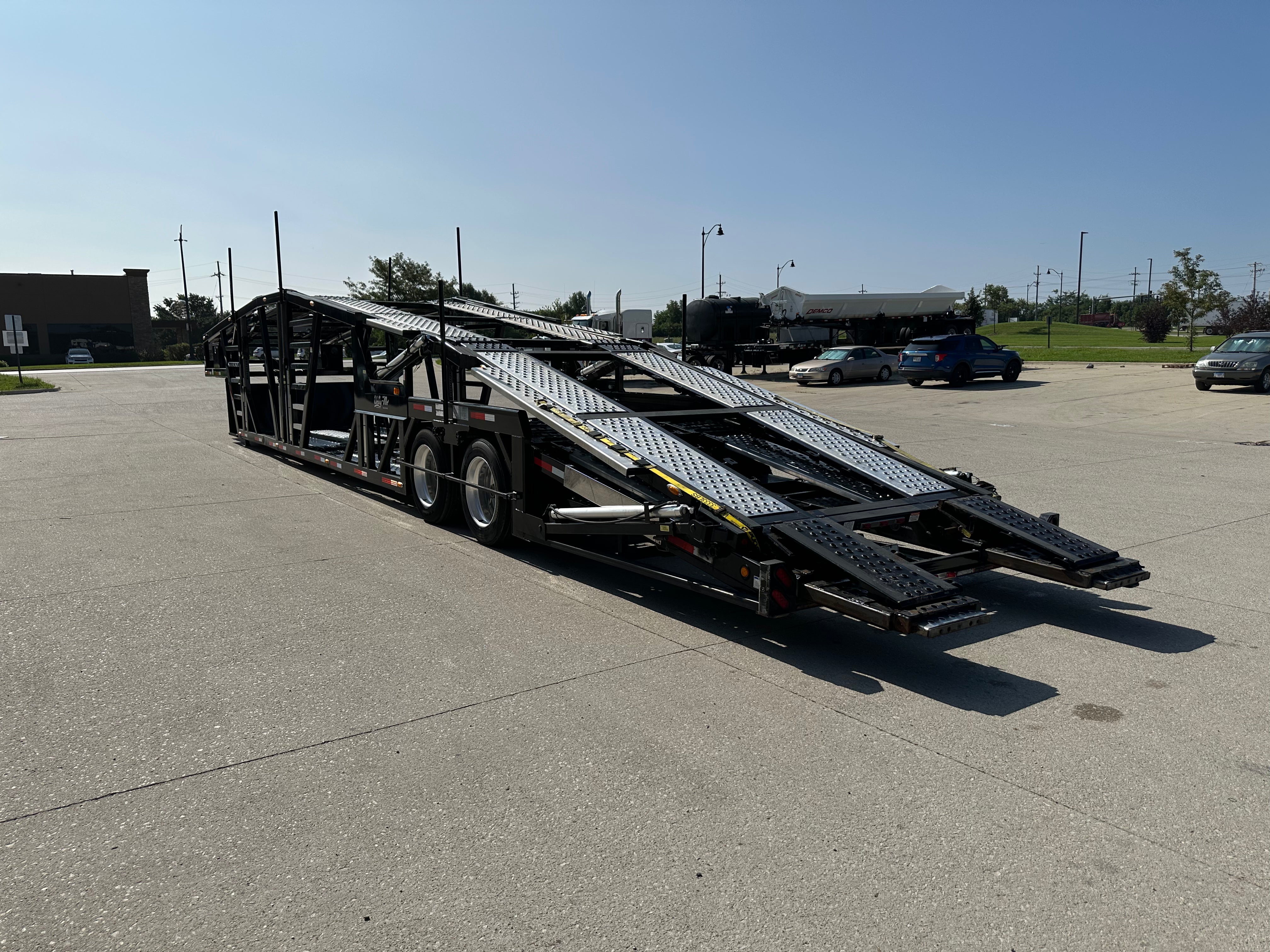 2023 Wally Mo H-7CC 7-Car Hauler Route One Trailers