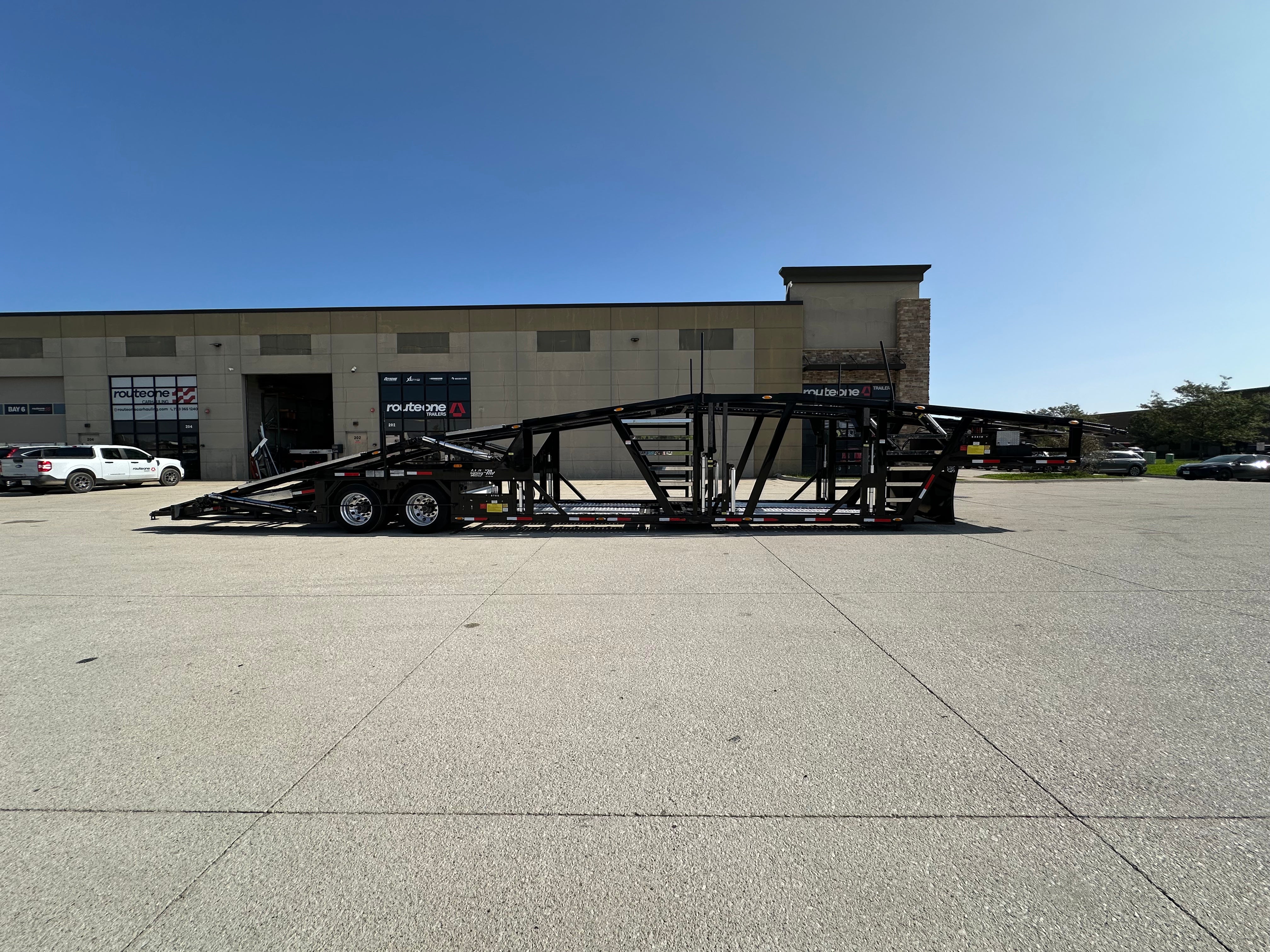 2023 Wally Mo H-7CC 7-Car Hauler Route One Trailers