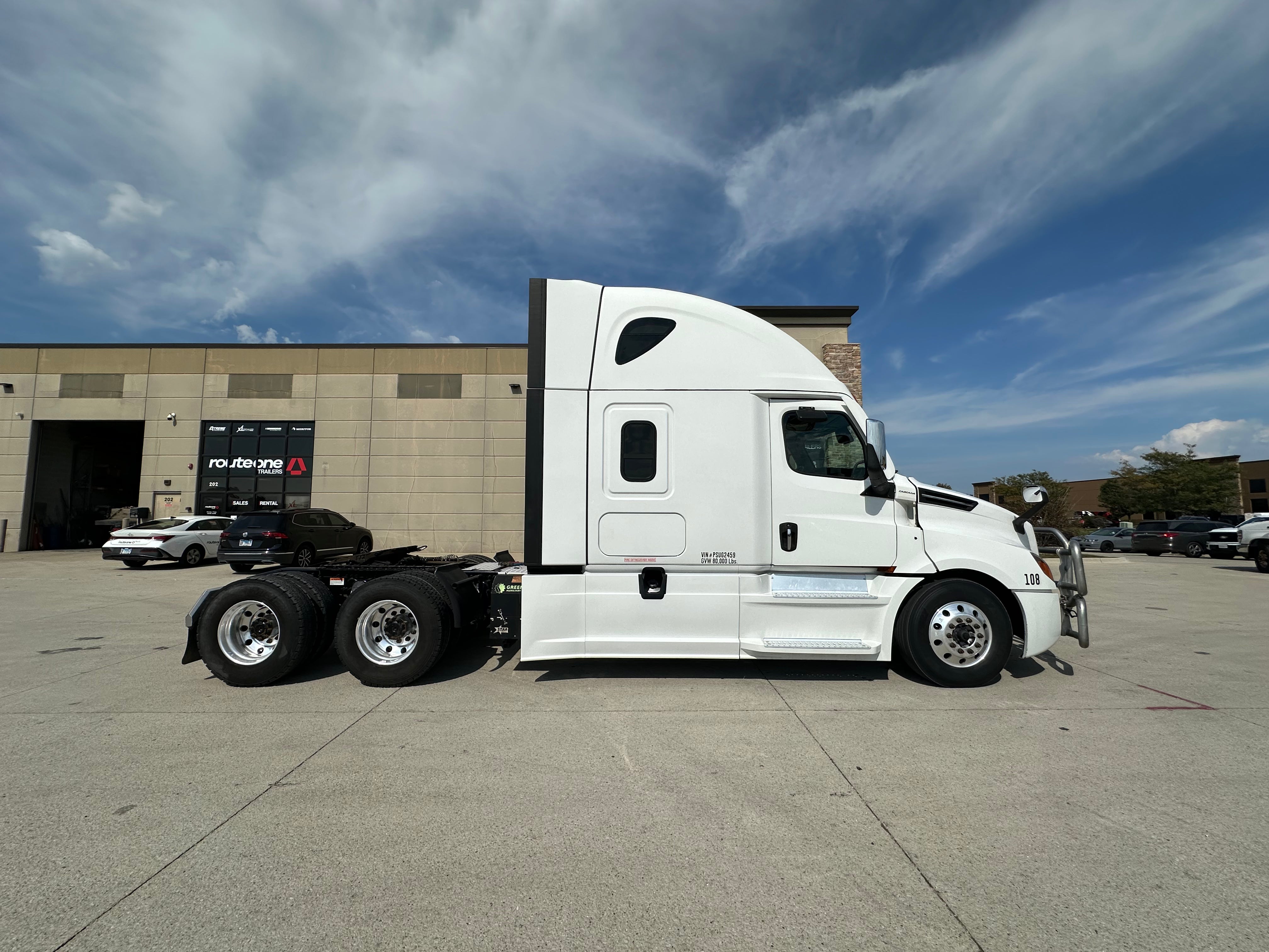 2023 Freightliner Cascadia Route One Trailers