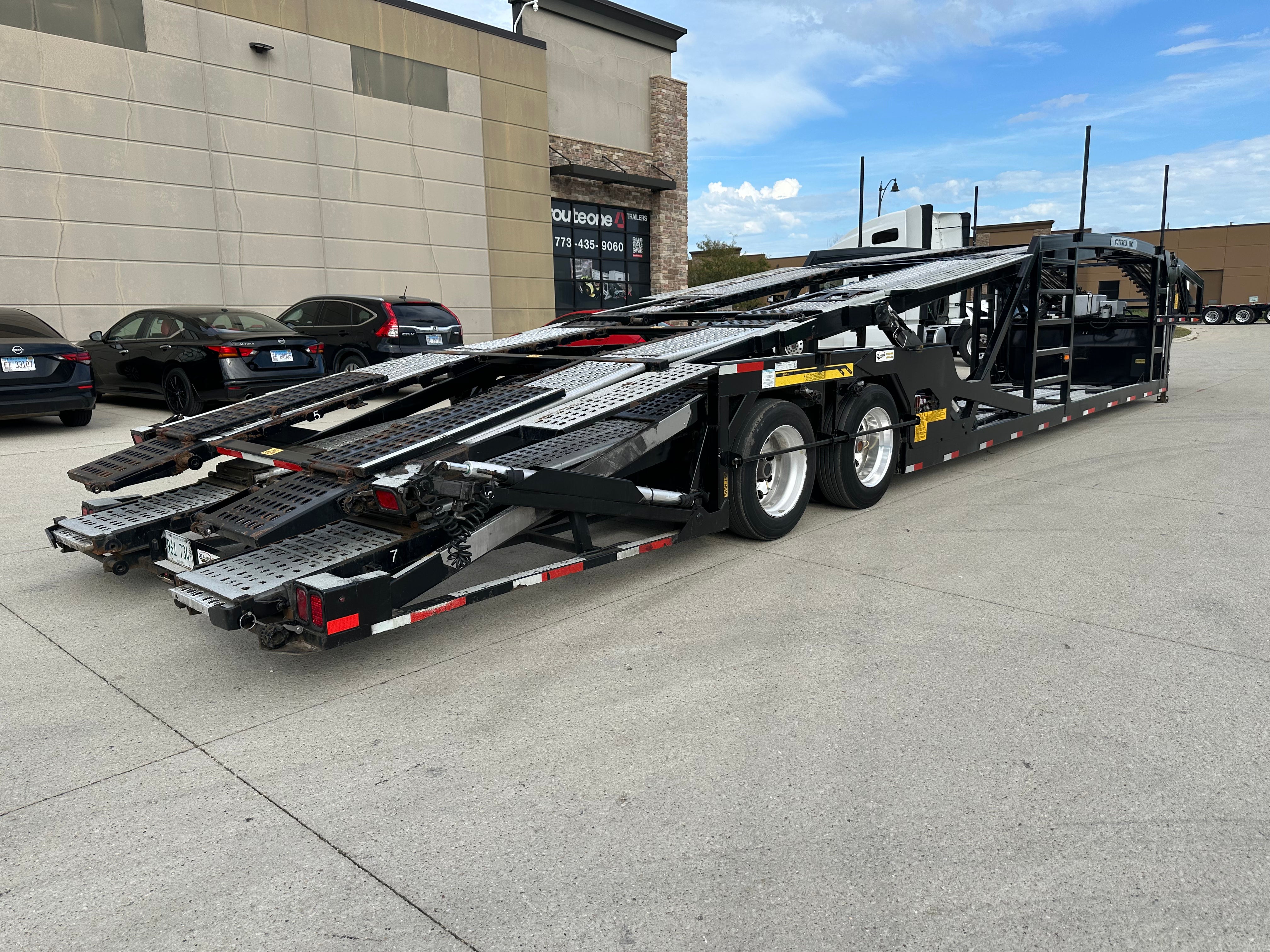 2019 Cottrell EZ5307 7-Car Hauler Route One Trailers