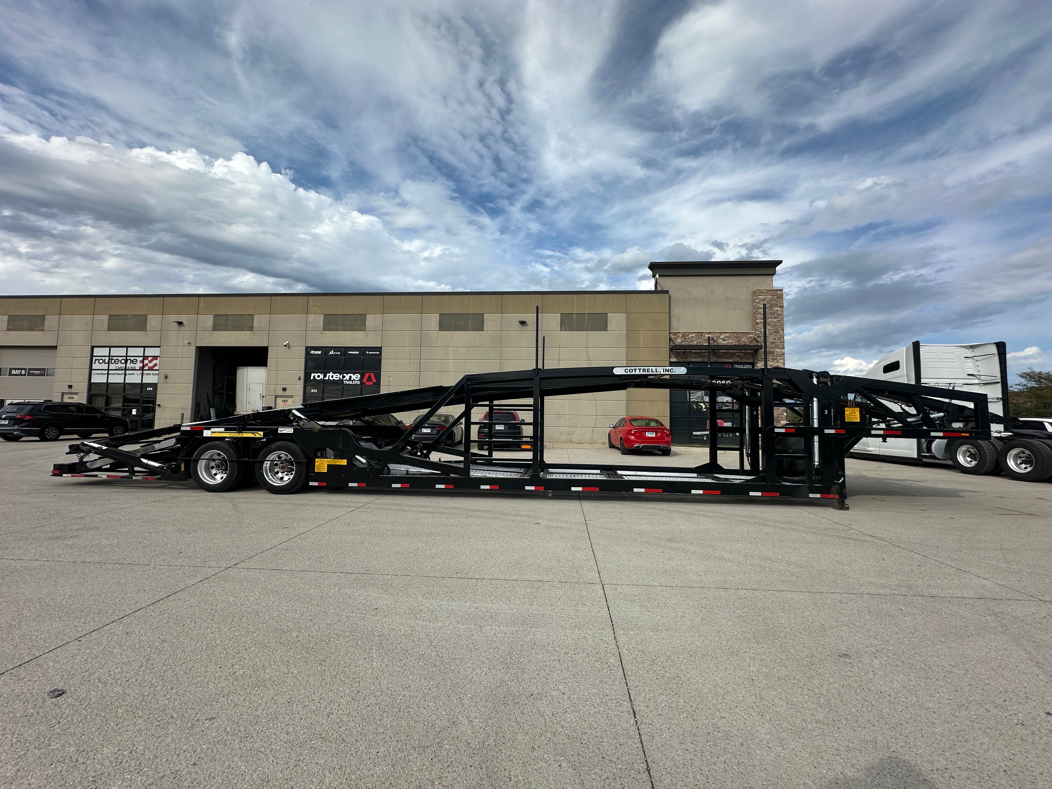 2019 Cottrell EZ5307 7-Car Hauler Route One Trailers