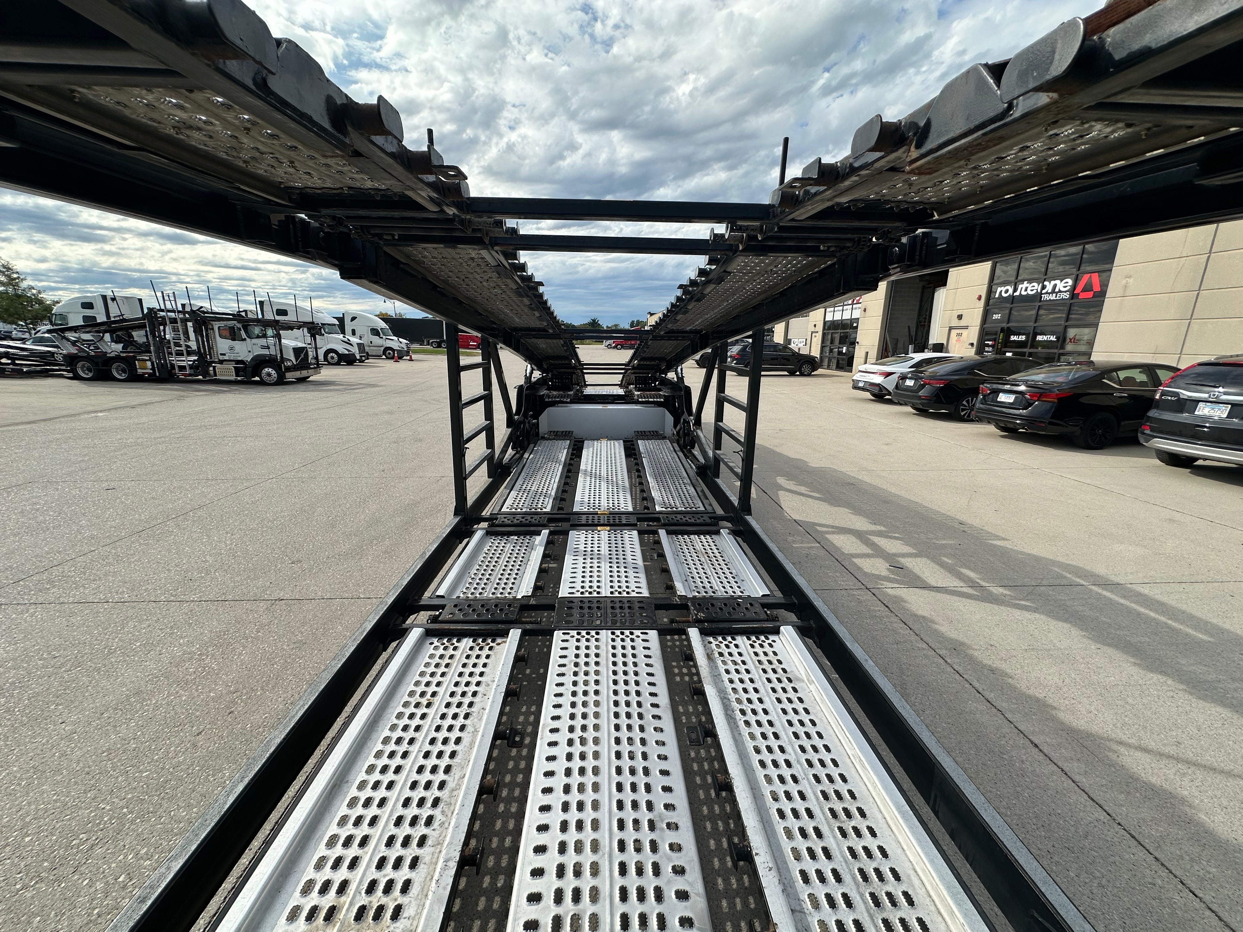 2019 Cottrell EZ5307 7-Car Hauler Route One Trailers