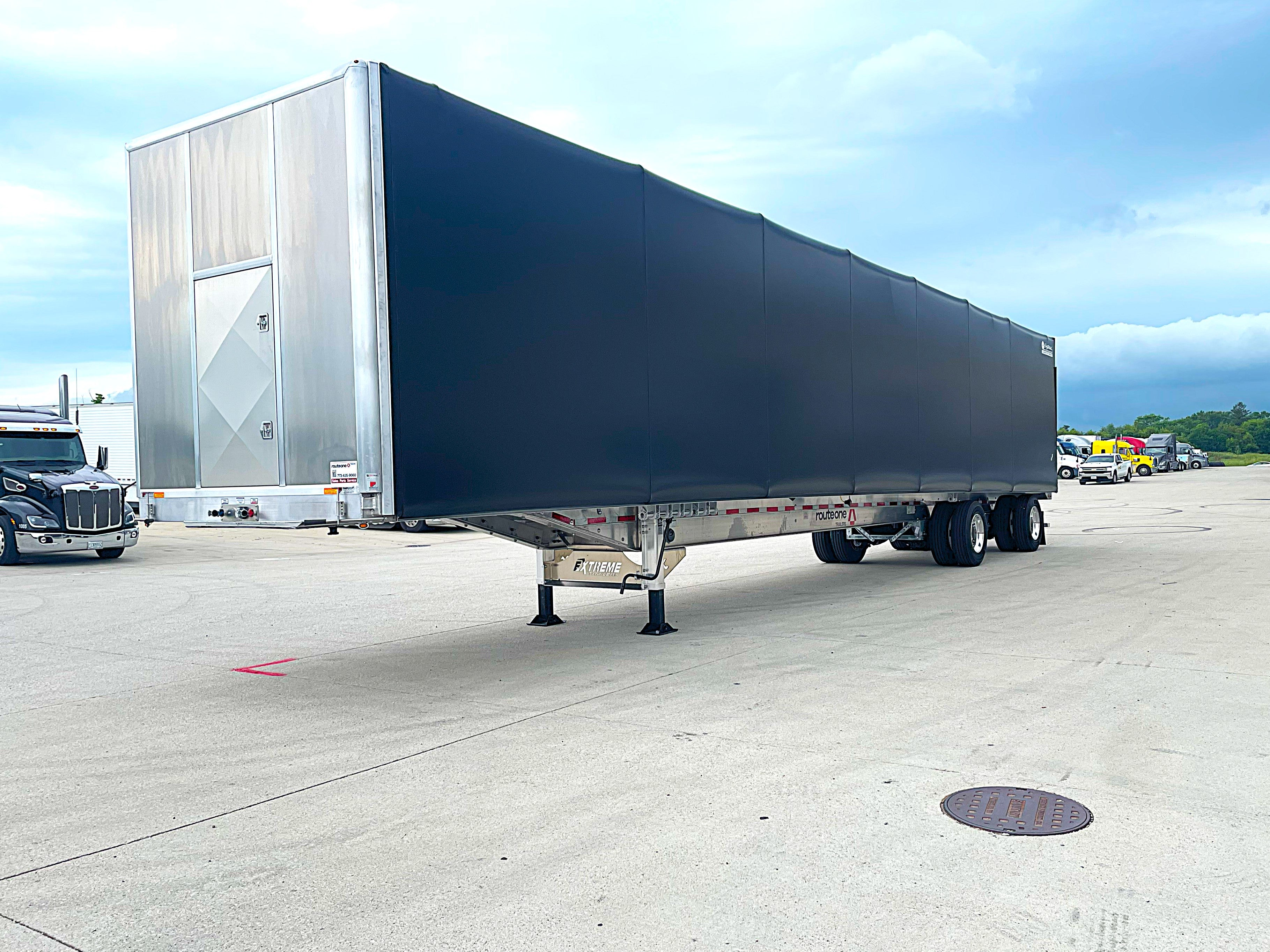 2026 Extreme XP55 Low Profile Flatbed Conestoga TarpStop