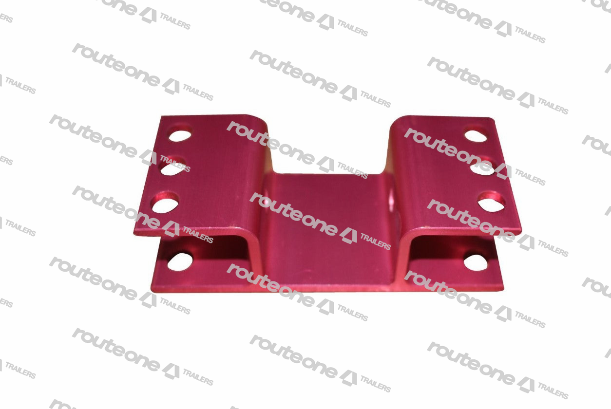 Push Up Bow Bracket Anodized Red Route One Trailers