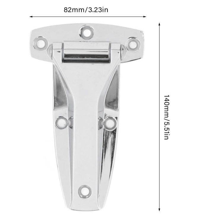 XL Specialized: Toolbox Door Tabs - Aluminum Route One Trailers