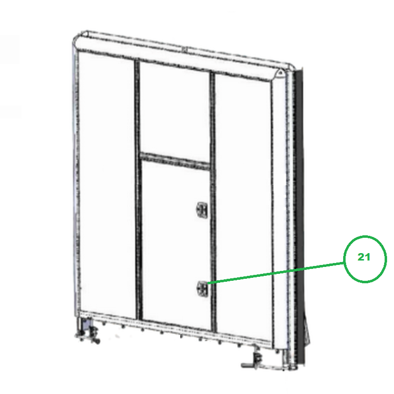 Twist Lock Door Handle