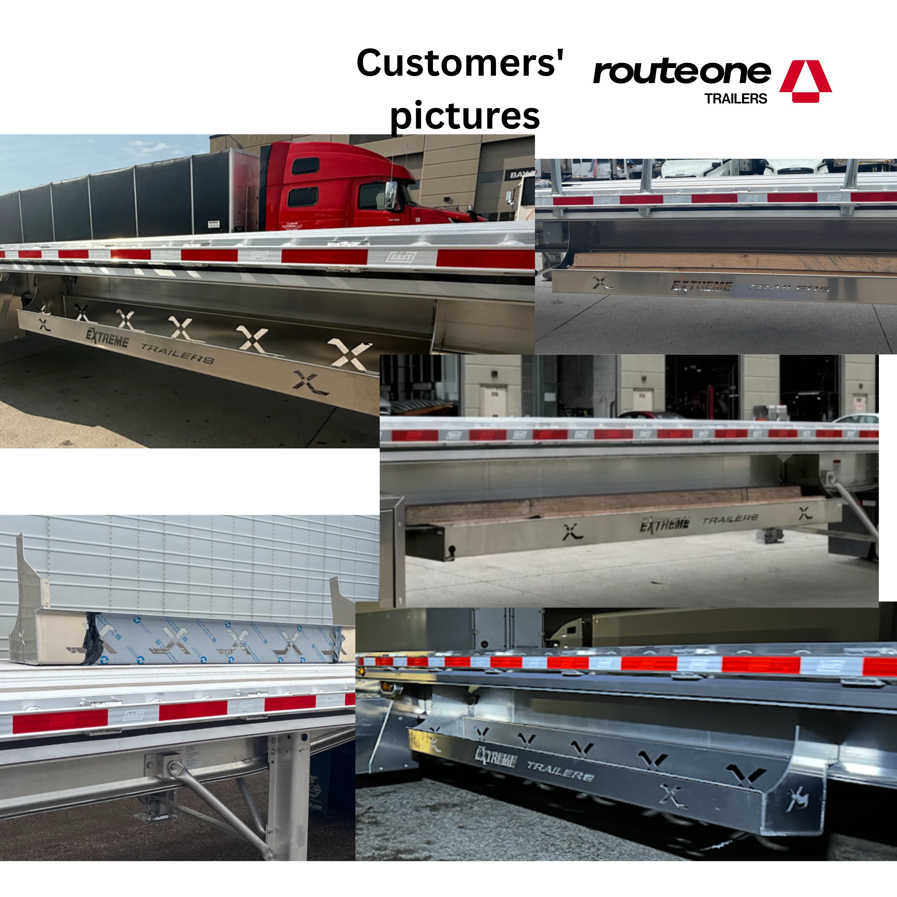 Extreme Aluminium Dunnage Rack for Flatbed Route One Trailers
