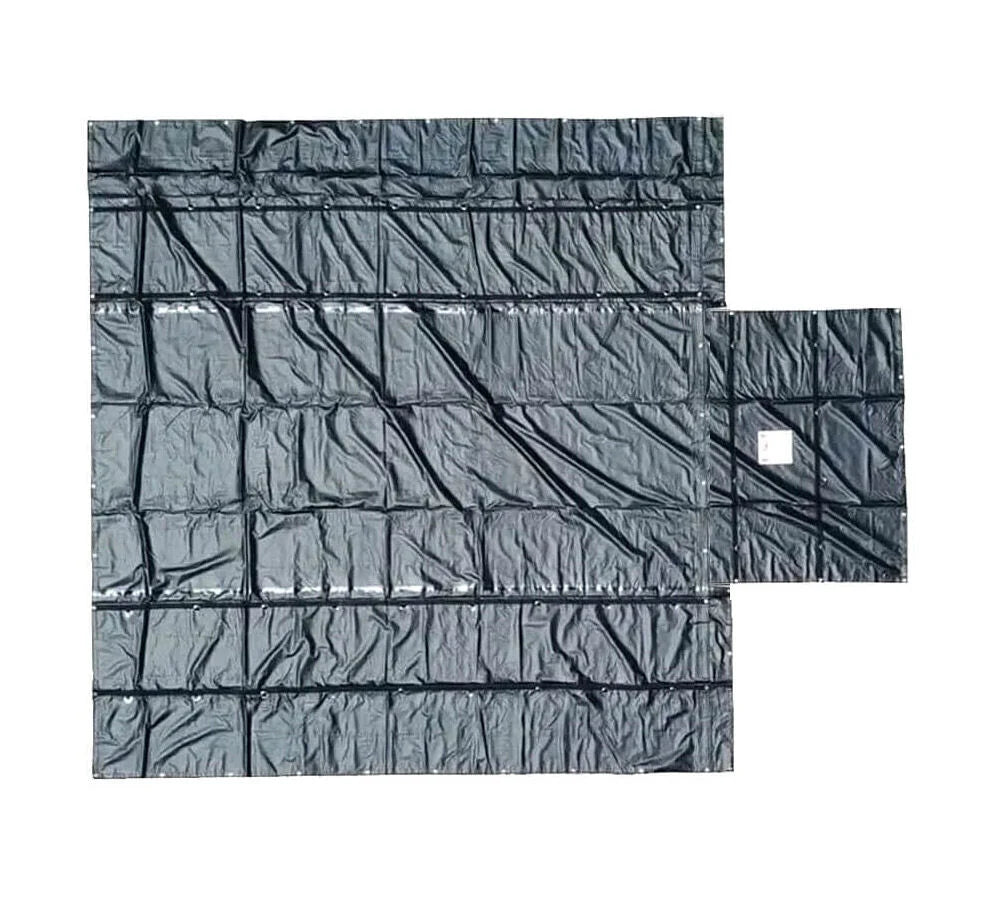 Airbag / Parachute Fabric UltraLight Lumber Tarp 16x27 (4' Drop) - Black