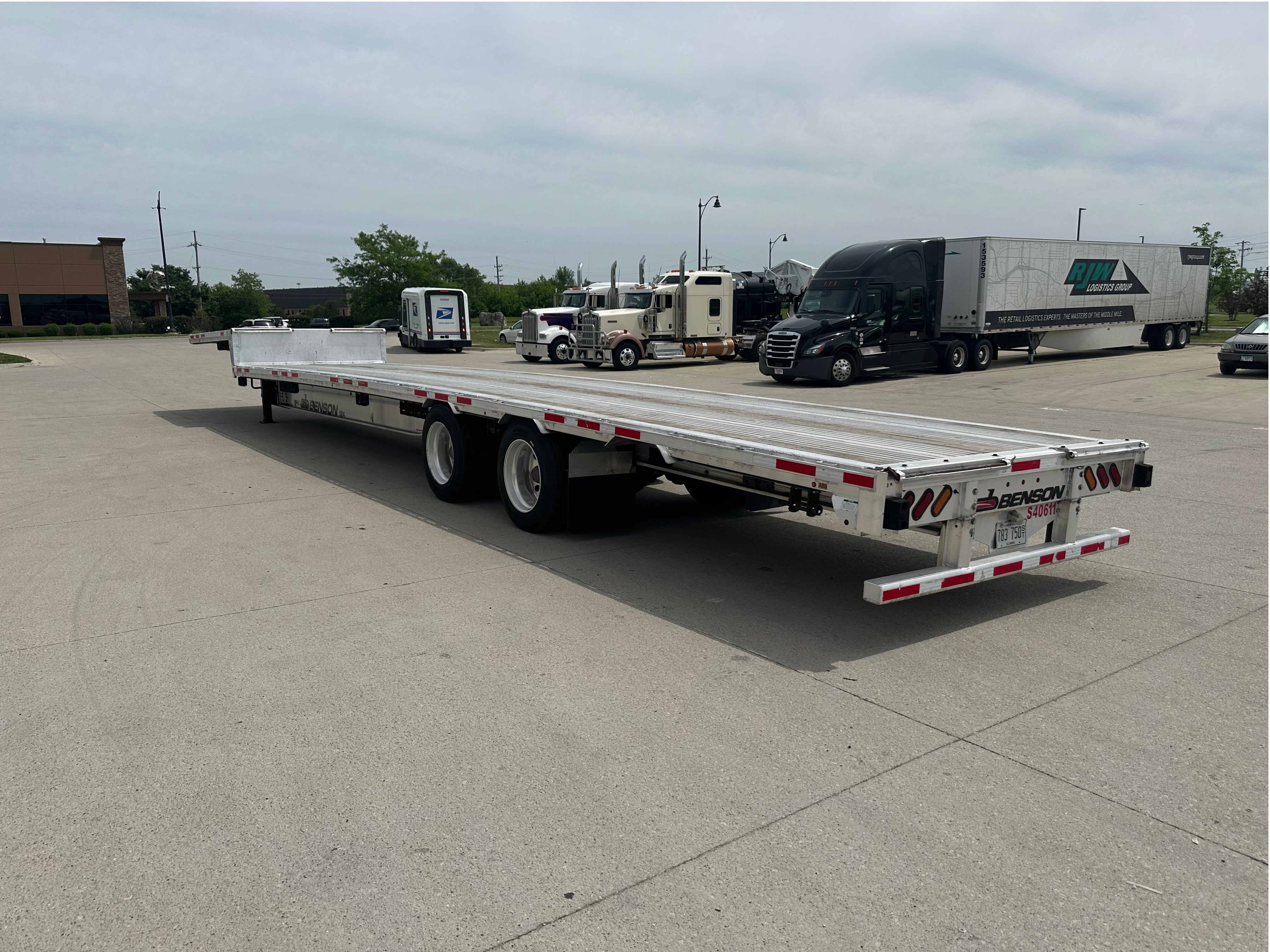 2021 Benson 524 Aluminum Step Deck Route One Trailers