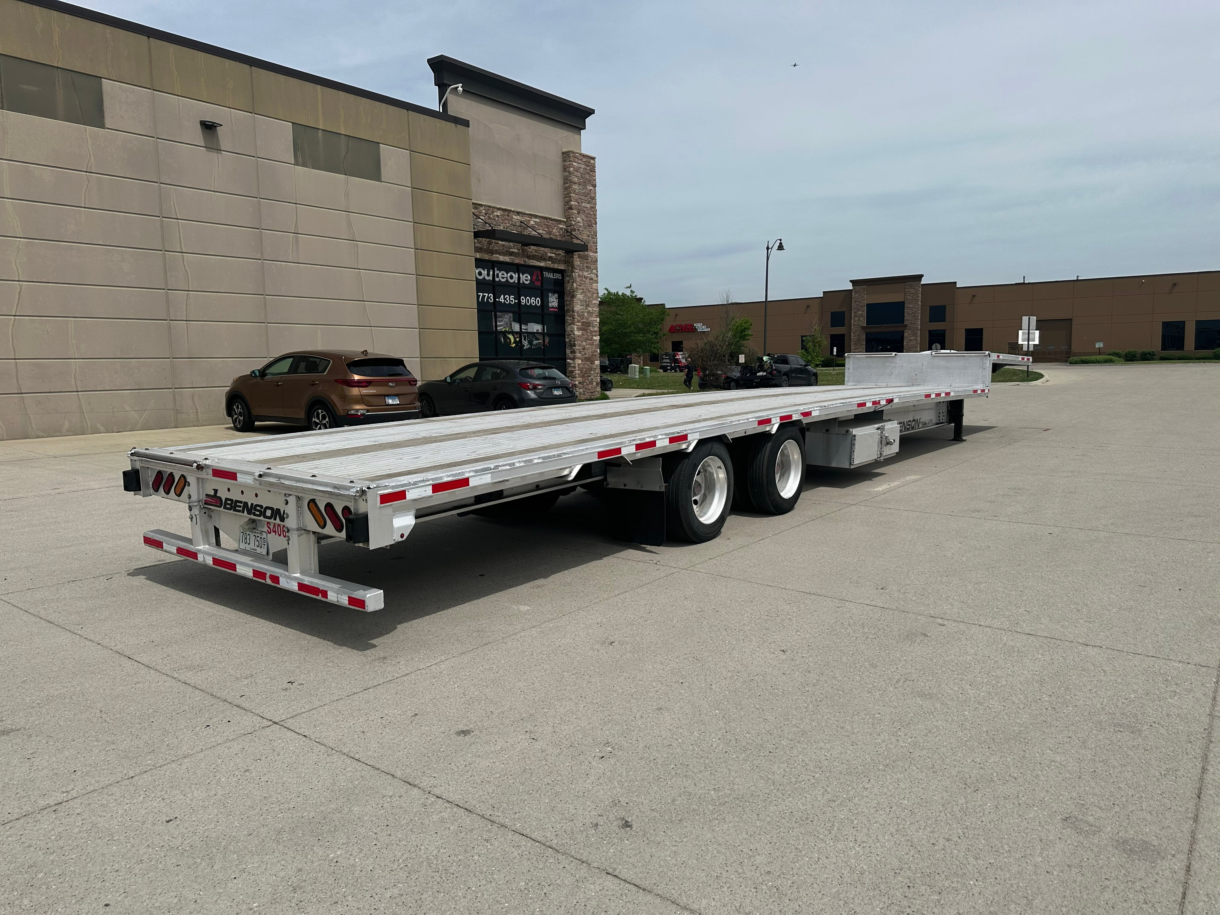 2021 Benson 524 Aluminum Step Deck Route One Trailers